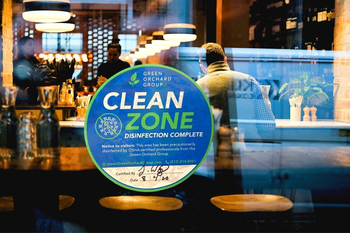 Disinfection guidelines for Bars and Restaurants in the time of Covid-19.
